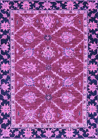 Abstract Purple Modern Rug, abs2743pur