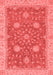 Oriental Red Traditional Area Rugs