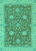 Oriental Turquoise Traditional Rug, abs2744turq