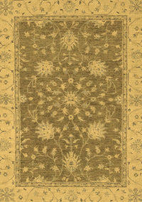 Oriental Brown Traditional Rug, abs2744brn