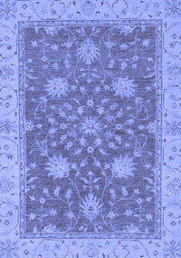 Oriental Blue Traditional Rug, abs2744blu