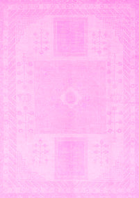 Abstract Pink Modern Rug, abs2745pnk