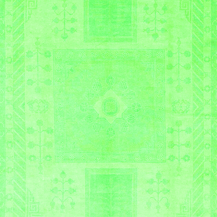 Abstract Green Modern Rug, abs2745grn