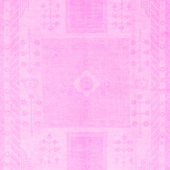 Machine Washable Abstract Pink Modern Rug, wshabs2745pnk