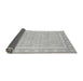 Sideview of Oriental Gray Traditional Rug, abs2746gry