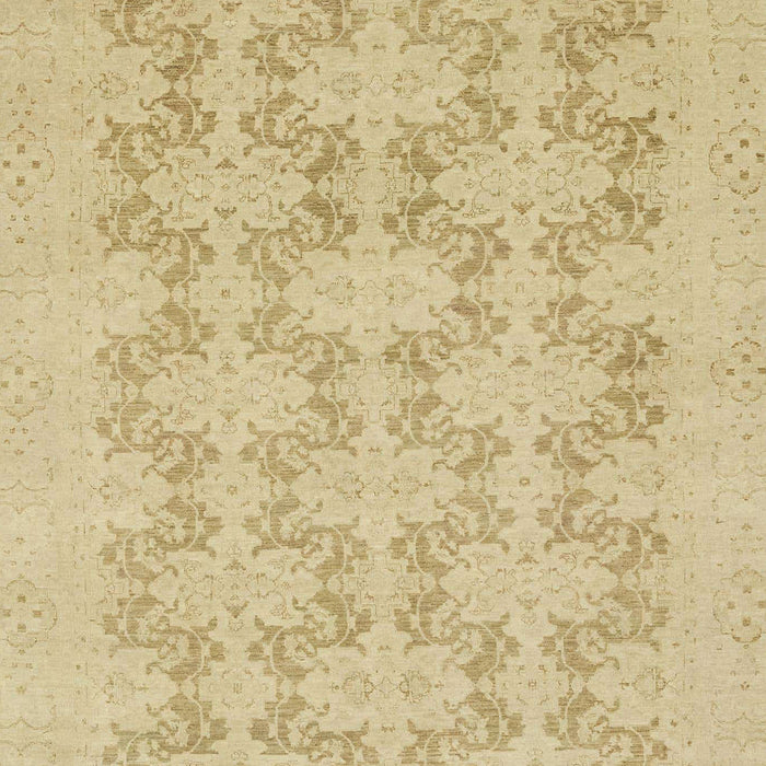 Machine Washable Abstract Metallic Gold Rug, wshabs2747