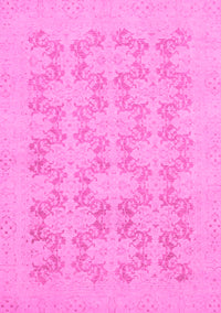 Abstract Pink Modern Rug, abs2747pnk