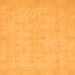 Square Abstract Orange Modern Rug, abs2748org