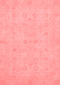 Abstract Red Modern Rug, abs2748red