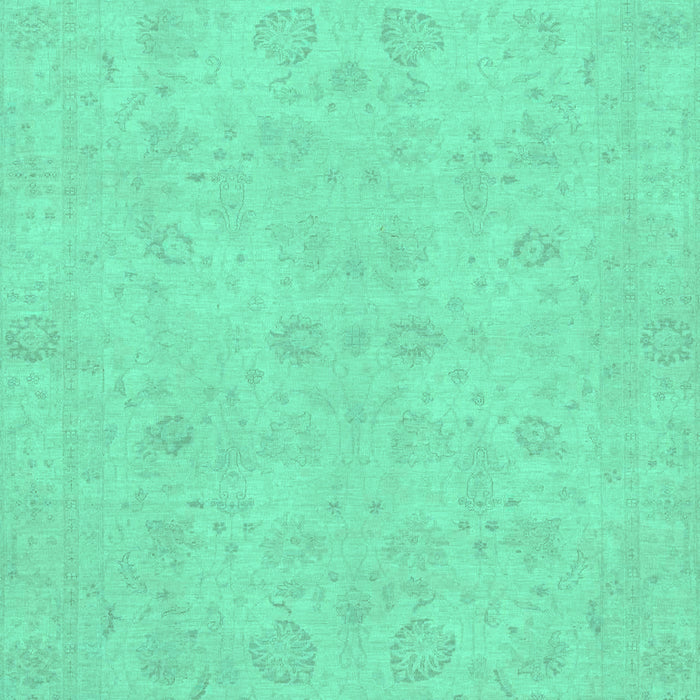 Abstract Turquoise Modern Rug, abs2748turq
