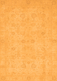 Abstract Orange Modern Rug, abs2748org