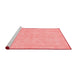 Modern Red Washable Rugs