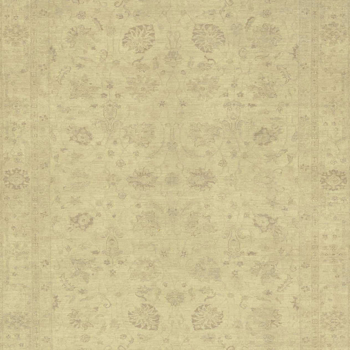 Machine Washable Abstract Yellow Rug, wshabs2748