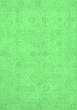 Abstract Emerald Green Modern Rug, abs2748emgrn