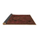 Sideview of Abstract Brown Modern Rug, abs2749brn