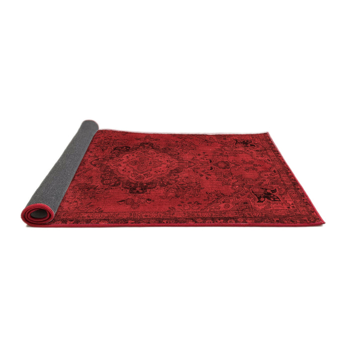 Abstract Red Modern Area Rugs