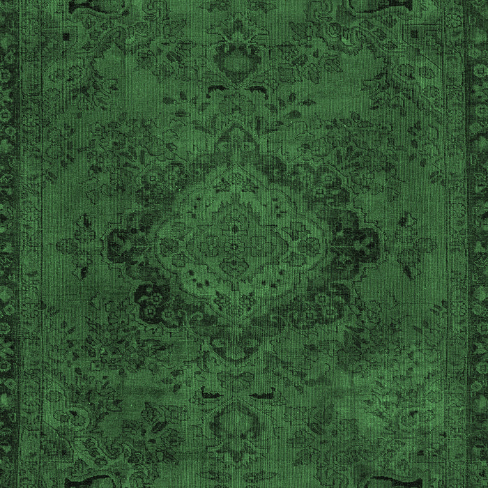 Machine Washable Abstract Emerald Green Modern Area Rugs, wshabs2749emgrn
