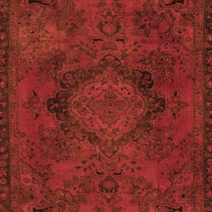 Machine Washable Abstract Orange Modern Area Rugs, wshabs2749org