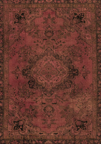 Abstract Brown Modern Rug, abs2749brn