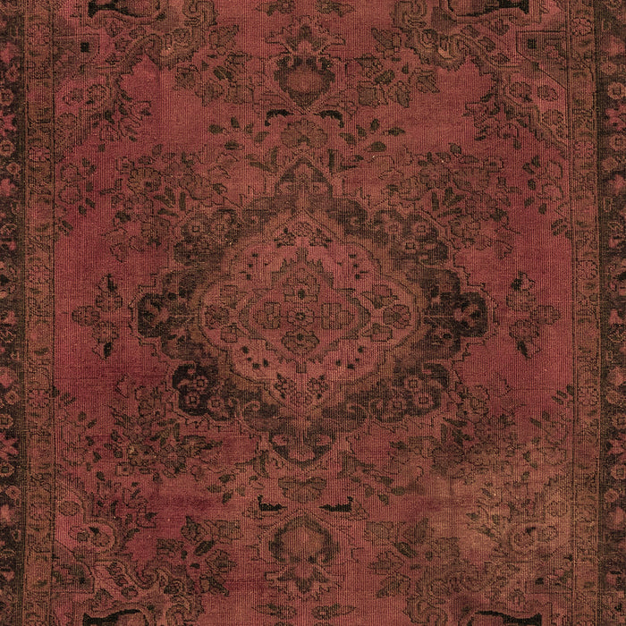 Machine Washable Abstract Brown Modern Rug, wshabs2749brn