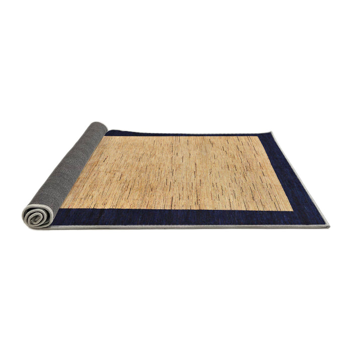 Sideview of Abstract Purple Oriental Rug, abs275