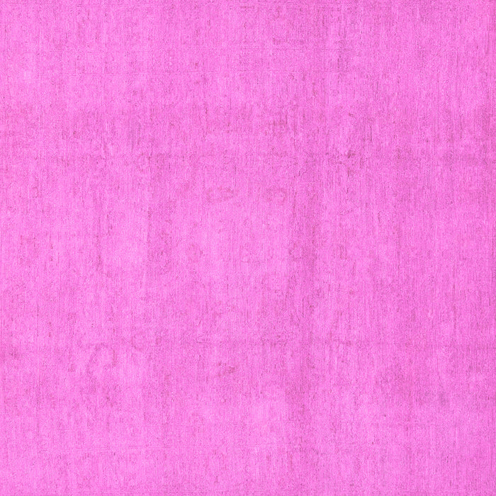 Square Abstract Pink Modern Rug, abs2750pnk