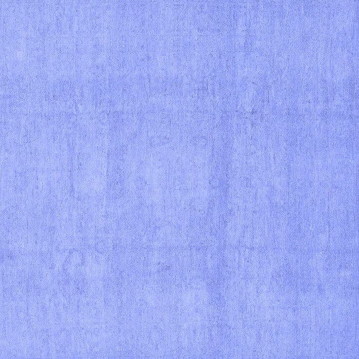 Square Machine Washable Abstract Blue Modern Rug, wshabs2750blu