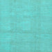 Square Abstract Light Blue Modern Rug, abs2750lblu