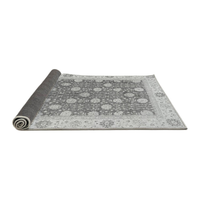 Sideview of Oriental Gray Traditional Rug, abs2751gry