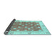 Sideview of Oriental Light Blue Traditional Rug, abs2751lblu