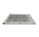 Sideview of Machine Washable Oriental Gray Traditional Rug, wshabs2751gry