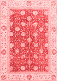 Oriental Red Traditional Rug, abs2751red