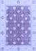 Machine Washable Oriental Blue Traditional Rug, wshabs2751blu
