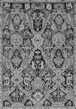 Abstract Gray Modern Rug, abs2752gry