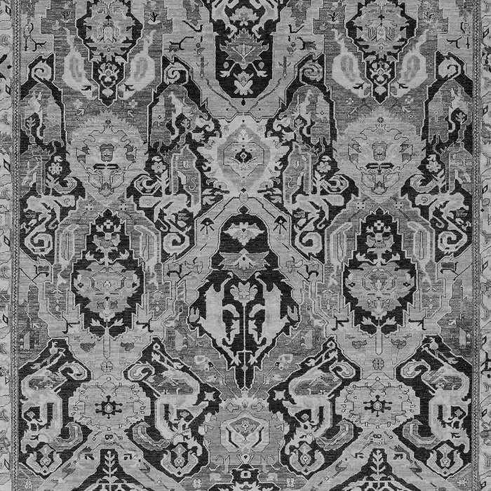 Abstract Gray Modern Rug, abs2752gry