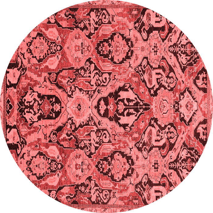 Abstract Red Modern Rug, abs2752red