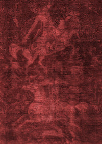 Abstract Red Modern Rug, abs2753red