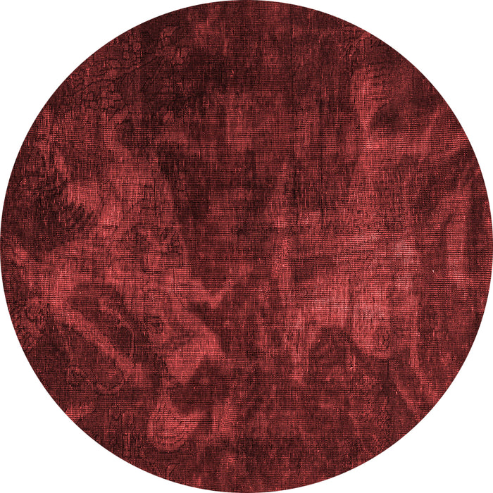 Machine Washable Abstract Red Modern Rug, wshabs2753red