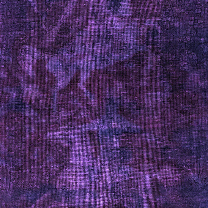 Machine Washable Abstract Purple Modern Area Rugs, wshabs2753pur