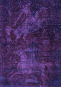 Abstract Purple Modern Rug, abs2753pur