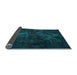 Sideview of Abstract Light Blue Modern Rug, abs2753lblu