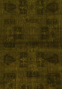 Persian Yellow Bohemian Rug, abs2754yw