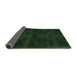 Sideview of Persian Emerald Green Bohemian Rug, abs2754emgrn