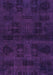 Machine Washable Persian Purple Bohemian Area Rugs, wshabs2754pur