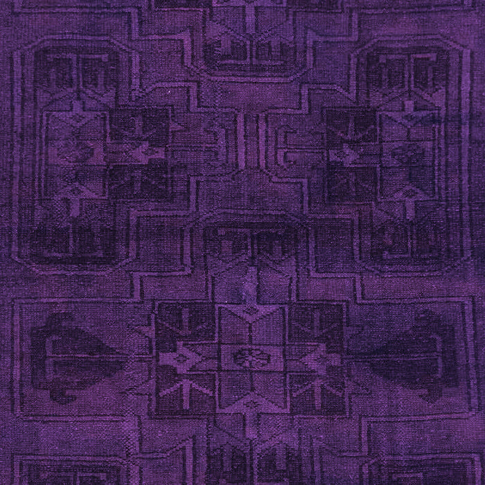 Machine Washable Persian Purple Bohemian Area Rugs, wshabs2754pur