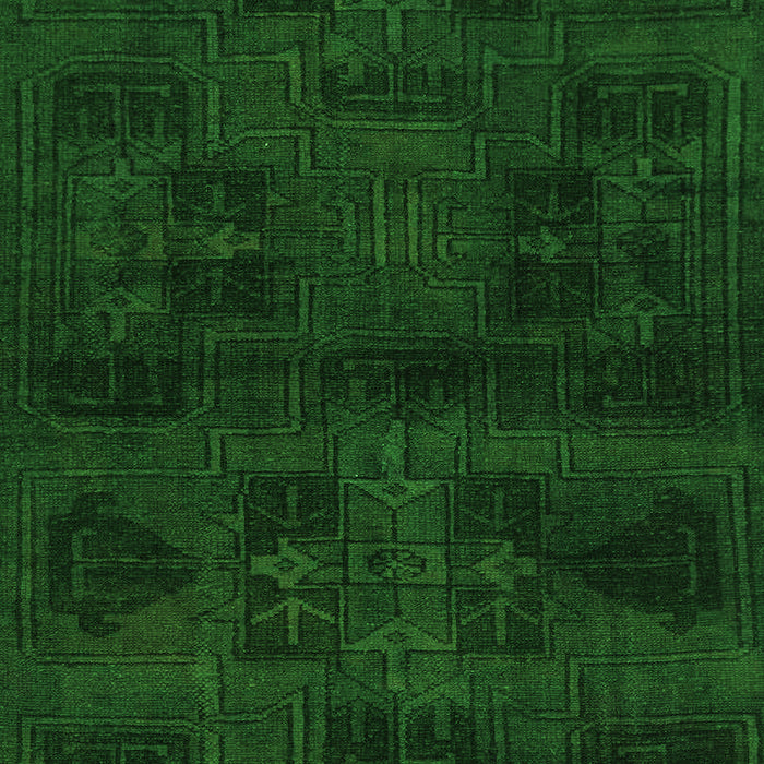 Machine Washable Persian Green Bohemian Area Rugs, wshabs2754grn