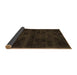 Sideview of Persian Brown Bohemian Rug, abs2754brn