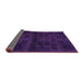 Sideview of Persian Purple Bohemian Rug, abs2754pur