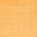 Square Abstract Orange Modern Rug, abs2755org