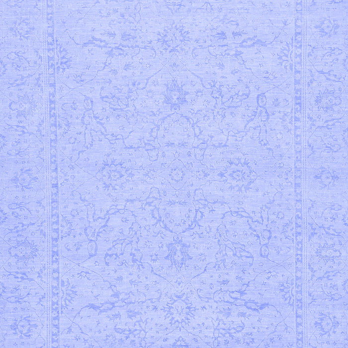 Abstract Blue Modern Rug, abs2755blu